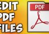 How to Edit A PDF File? Edit Pdf File
