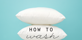 How to wash pillows?