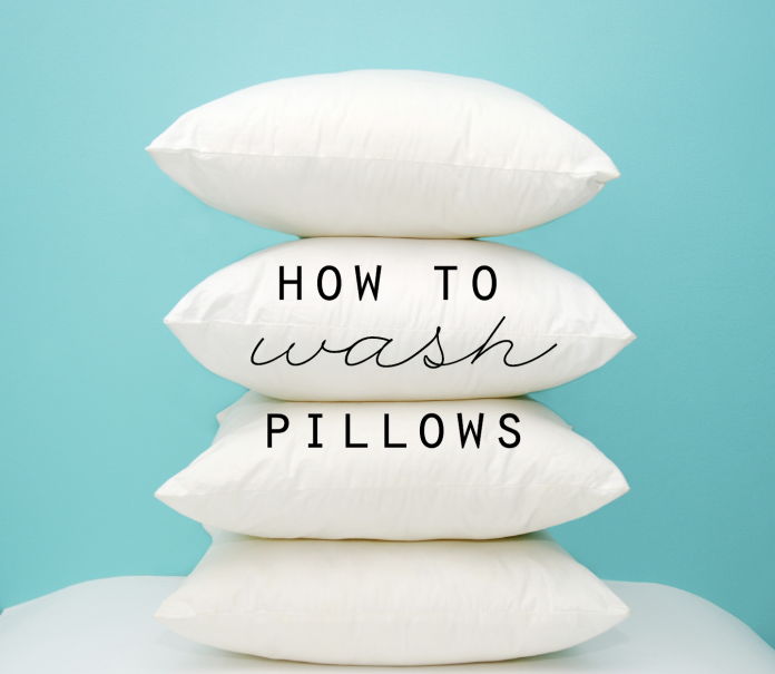 How to wash pillows?