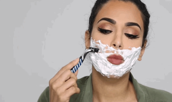 How to shave your Face?