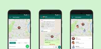 How to share location in WhatsApp?