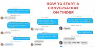 How to start a Conversation on Tinder?